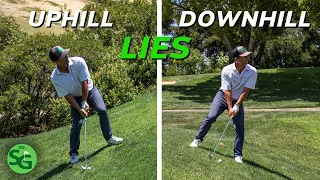 Top Tips to Hit Uphill and Downhill Lies on the Golf Course