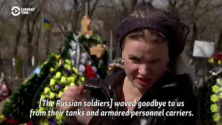 'They Waved Goodbye To Us': Ukrainian Woman Recalls How Russian Soldiers Killed Her Son