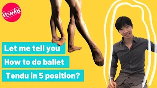 How to do ballet Tendu in 5th position?