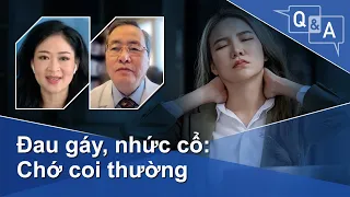 Đau gáy, nhức cổ: Chớ coi thường | VOA