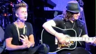 Fall - Justin Bieber at Jingle Ball in LA (HD)