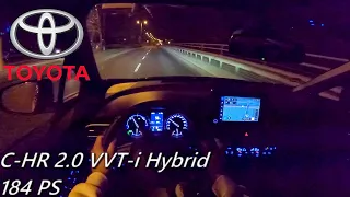 2023 Toyota C-HR 2.0 VVT-i Hybrid 184 PS NIGHT POV DRIVE MAINZ (60 FPS)