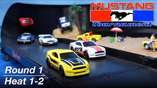 Mustang Tournament R1 H1-2 Hot Wheel Diecast Racing