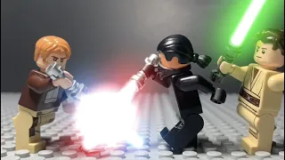 A LEGO Lightsaber Duel, In A Galaxy Far Far Away...