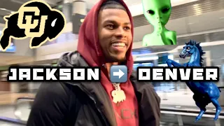 Shilo Sanders Arrives to Colorado / CU Boulder **Seen an Alien in Denver Airport ! ** Ft. Shelomi