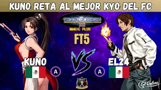 Master Kuno lanza reto a uno de los mejores Kyo del Fightcade.