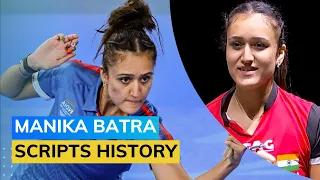 Manika Batra Becomes First Indian Female To Win Medal At Asian Cup