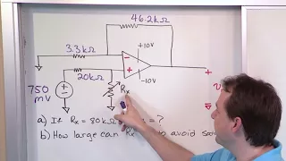 02 - Non-Inverting Op-Amp (Amplifier) Problems, Part 1