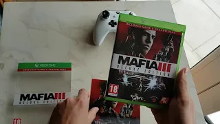 Mafia 3 Deluxe Edition Xbox One Unboxing