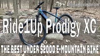 Ride1Up Prodigy XC - The Best $2000 e-Mountain Bike for Trail Riding