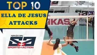 Top 10: Ella De Jesus Attacks