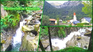 Wasserfall in Klösterle, Klostertal, Österreich 🇦🇹, Austria