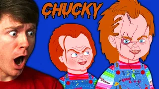 Reacting to the EVOLUTION of CHUCKY the EVIL DOLL