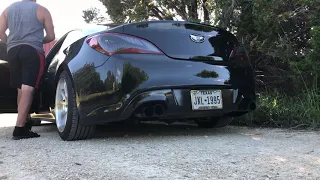 ISR Race Exhaust Genesis Coupe 3.8L V6