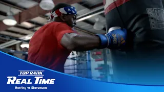 Jamel Herring and Shakur Stevenson Wrap Up Training Camps Before Heading to Atlanta | REAL TIME EP 1