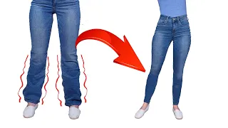 How to self-taper your jeans easily - even a beginner can handle it!