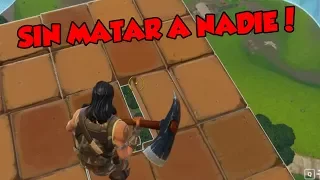 💀 ¡GANANDO SIN MATAR A NADIE! (TERMINA MAL) 💀 ~ FORTNITE