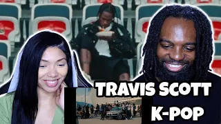 Travis Scott, Bad Bunny, The Weeknd - K-POP (Official Music Video) | REACTION!!!