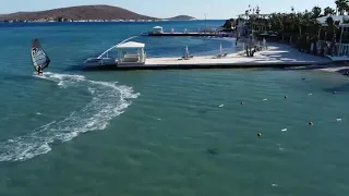 Slalom Windsurfing in Alacati Turkey