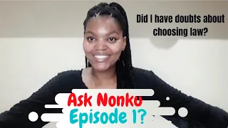 How hard is it to get into lawschool? | Ask Nonku Ep1