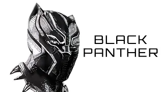 (Part 2/2) Speed Drawing: Black Panther - Marvel - Timelapse - Inking series
