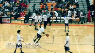 Marcus Johnson Dunking In Warm UPS