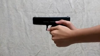 Airsoft KJW Glock 17 Shooting test (kp-17)