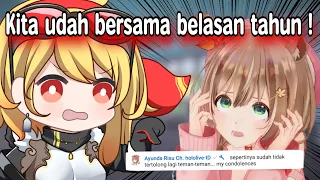 Ketika Risu mampir ke stream Kaela waktu habis nge halu tentang PC-chan 🤣