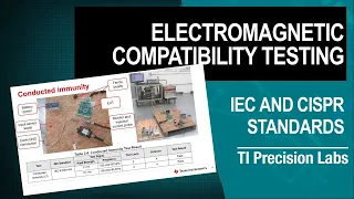 Electromagnetic compatibility testing methods and standards