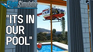 Aerial Firefighting | AUSTRALIAN FIRES! 🔥 | H145 | Microsoft Flight Simulator | 4K | MSFS2020