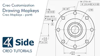 Drawing Mapkeys | Creo Mapkeys - part6 | Increasing the efficiency