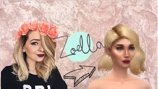 Die SIMS4|| Create a sim | Zoella/Zoe