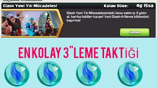 EN KOLAY 3'LEME TAKTİĞİ Clash yeni yıl mücadelesi-clans of clans