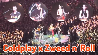 ช่วงเวลา(A Moment) - Coldplay x Zweed n' Roll [4K], Music Of The Spheres World Tour Bangkok (4/2/24)