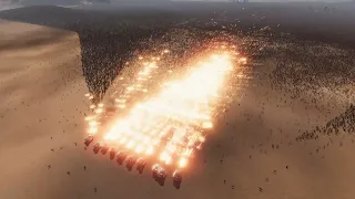 10 FULL AUTO TANKS vs 4.000.000 SPARTANS - Ultimate Epic Battle Simulator 2 UEBS2