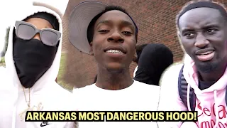 TROLLING MOST DANGEROUS HOOD EVER! ARKANSAS *HOOD VLOG* PT 2