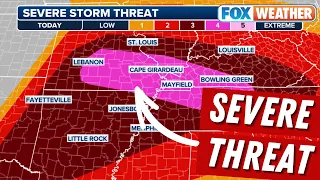 Heightened Tornado Risk Targets America's Heartland As Severe Weather Outbreak Expands