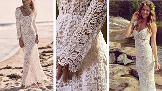 Beautiful Crochet Wedding Dress Inspiration and Designs