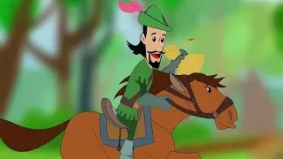 Robin Hood and the Golden Arrow - Animated Cartoon Full Movie - Bedtime Stories