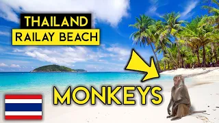 Railay beach Thailand 🇹🇭 Tropische eiland - 2023 - Op reis naar Thailand #Krabi #railaybeach