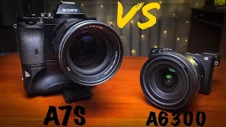 Sony a7s vs Sony a6300. Обзор и видео тесты.