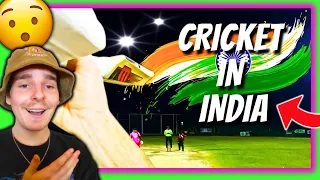 My first match in INDIA under LIGHTS Reaction!