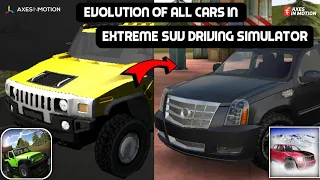Evolution Of Cars in Extreme SUV Driving Simulator (2020 - 2021)