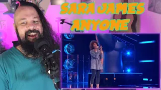 HEAVY METAL SINGER REACTS TO SARA JAMES ANYONE (DEMI LOVATO COVER)