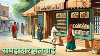 Samajhdaar Halwai👨‍🍳 | समझदार हलवाई👨‍🍳 | Moral story