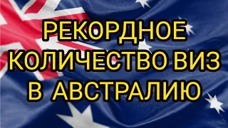 Австралия выдала рекордное количество виз. Отказы в визах в Новой Зеландии.