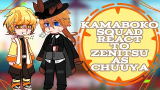 Kamaboko Squad react to Zenitsu⚡ as Chuuya🍷||KnY😈🗡×BSD🐶🏬|| Special✨9,4K🌸Subscriber🌼||ReadDescription