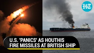 Houthis Attack British Ship In Red Sea After U.S. Destroys Their Explosives-laden Vessel, Drone