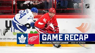 Global Series Sweden | Maple Leafs vs. Red Wings | NHL Highlights 2023