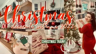 NEW 2022 CHRISTMAS CLEAN + DECORATE WITH ME 🎄✨ | CHRISTMAS DECORATING IDEAS
